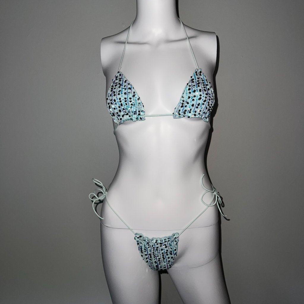 Sequin String Bikini